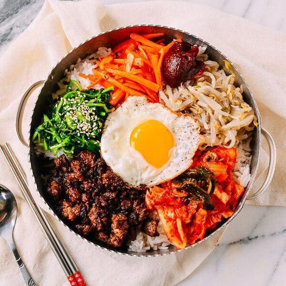 Healthy Bibimbap Dinners